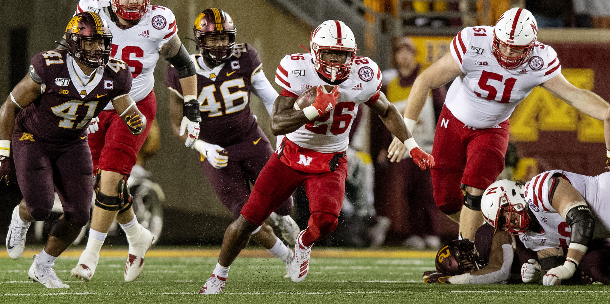 Nebraska vs. Minnesota, 10.12